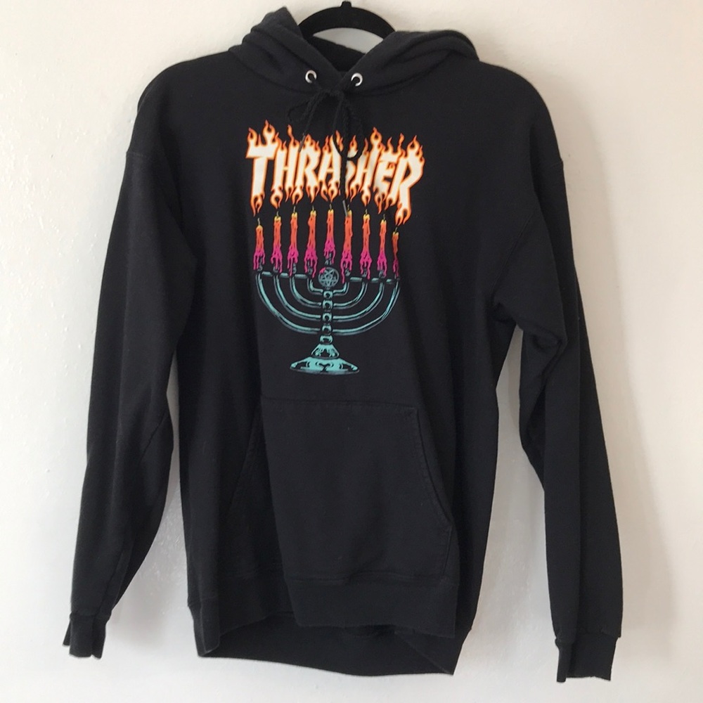 Hanukkah Thrasher Hoodie